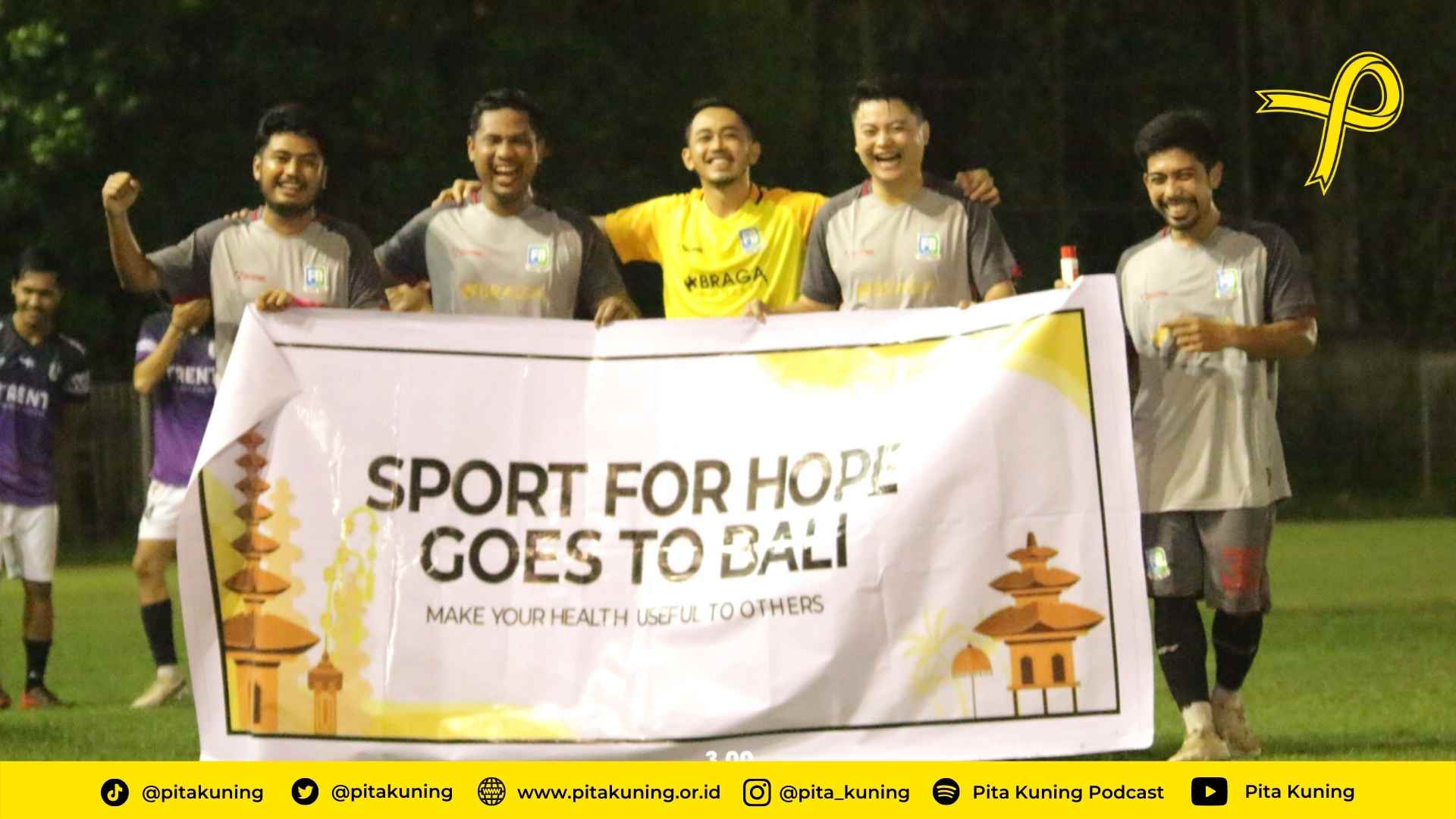 Sport for Hope Hadir di Bali