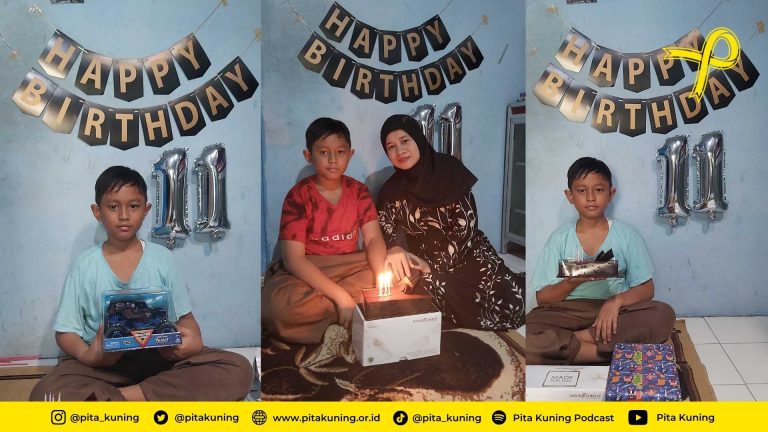 Anak Pita Kuning Ulang Tahun