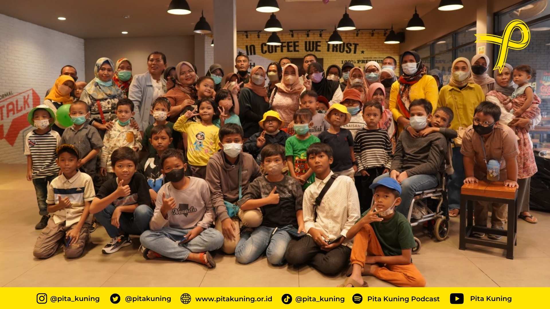 Bagaimana Pita Kuning Menyalurkan Donasi untuk Anak dengan Kanker Keluarga Prasejahtera