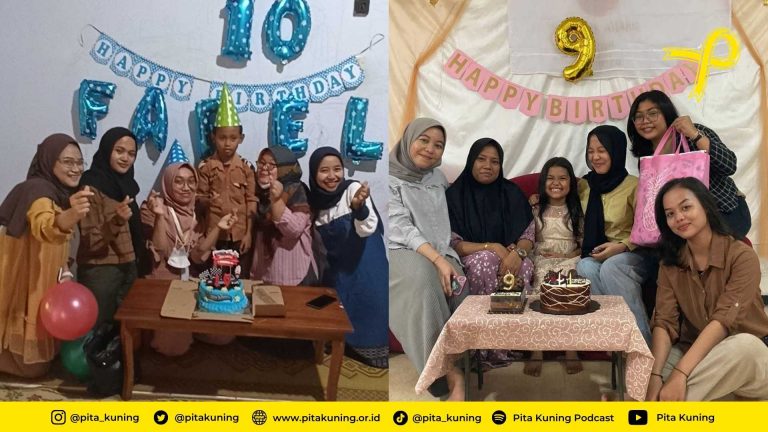 Anak Pita Kuning Berulang Tahun