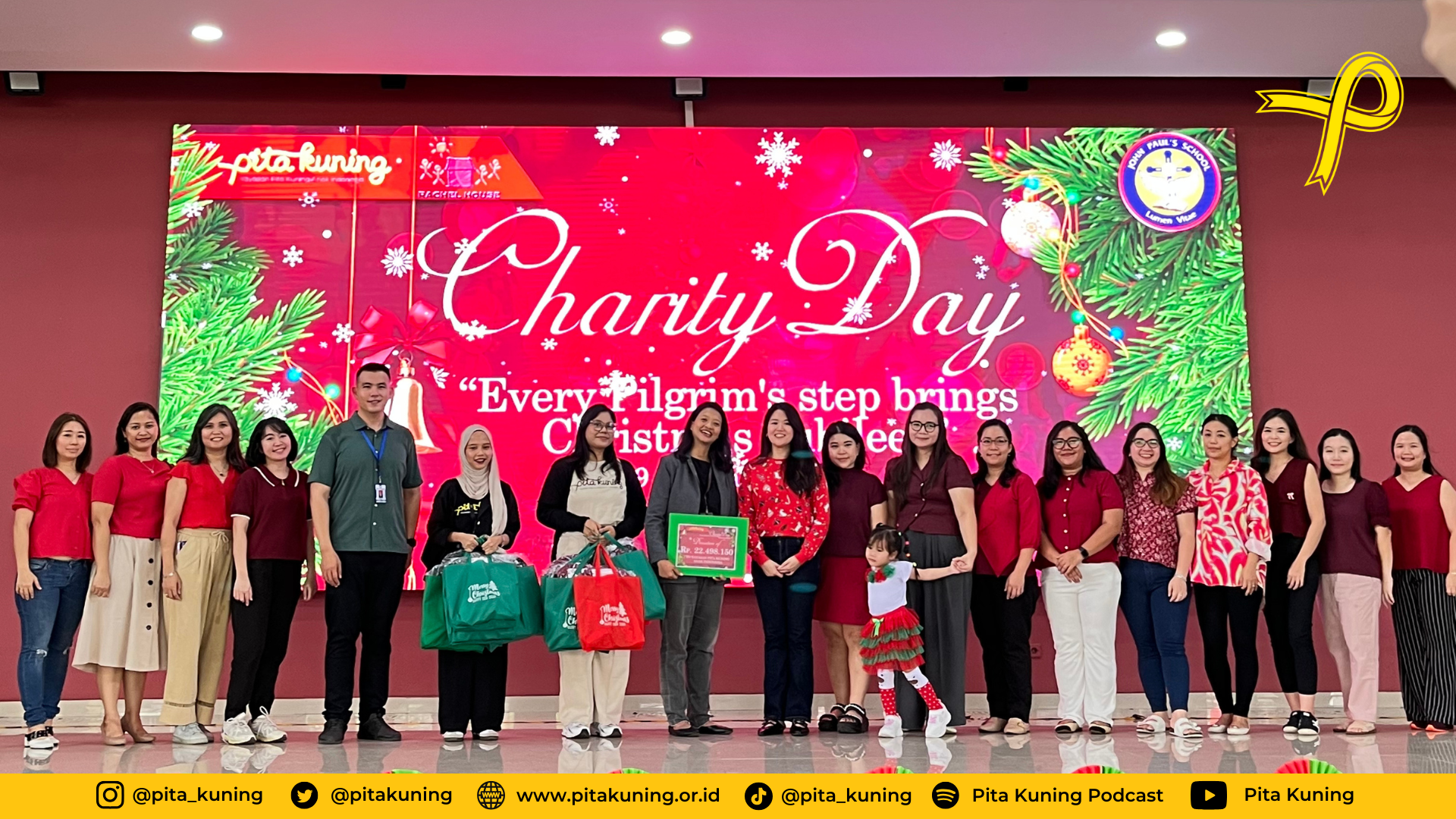 Siswa John Paul’s School Sisihkan Uang Jajan, Kumpulkan Rp 22 Juta untuk Anak Pejuang Kanker