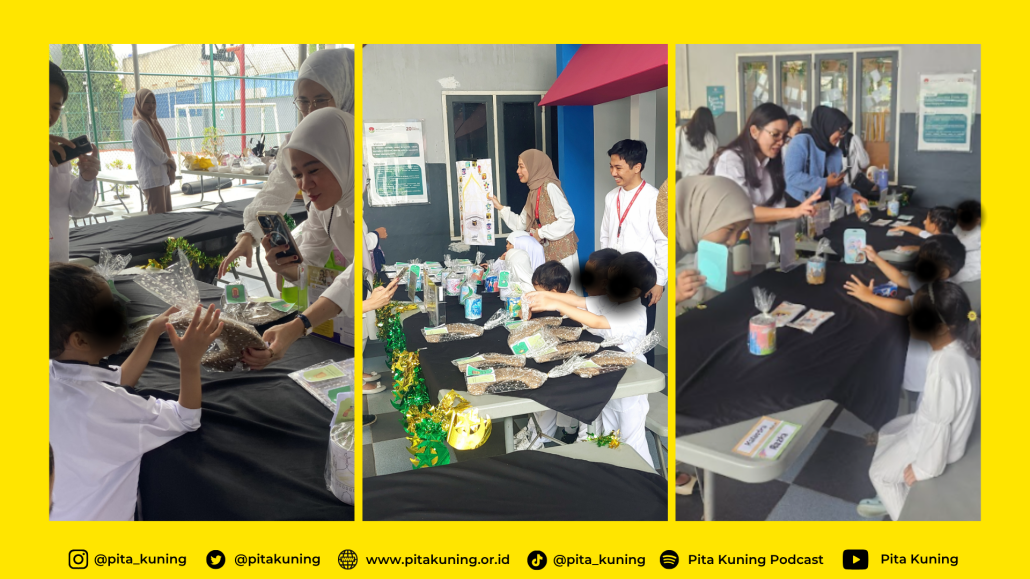 Preschool Mutiara Harapan Islamic School Tanamkan Kepedulian Sosial untuk Pita Kuning