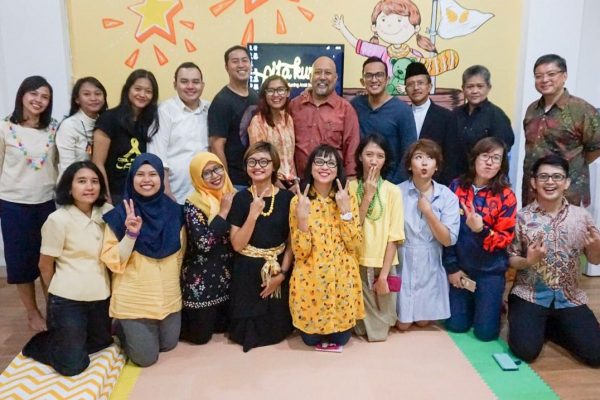 Syukuran Rumah Pita Kuning Baru Sebagai Pusat Aktivitas Kegiatan Pita Kuning
