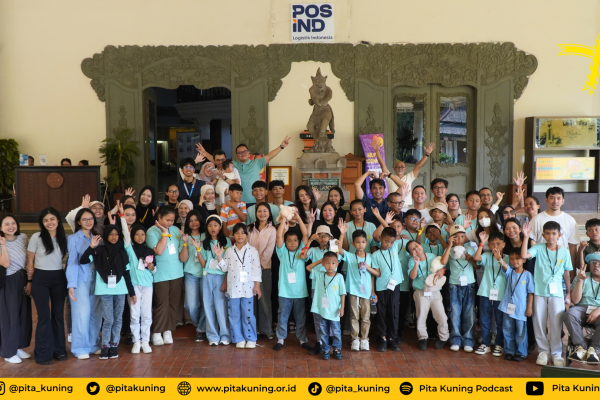 Hari Anak Nasional 2026, Pita Kuning Ajak Anak Pejuang Kanker Belajar dan Bermain di Museum Prangko