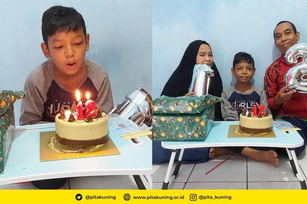 Anak Pita Kuning Ulang Tahun Raihan