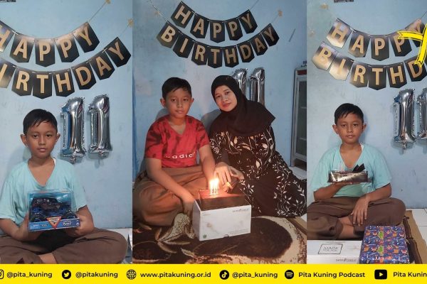 Anak Pita Kuning Ulang Tahun
