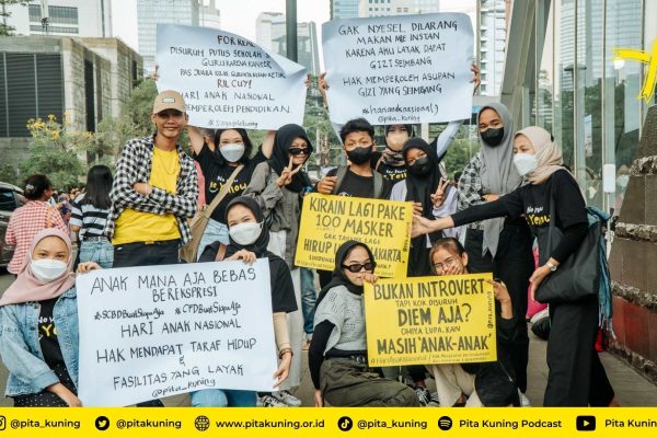 Citayam Fashion Week with Pita Kuning Hari Anak Nasional