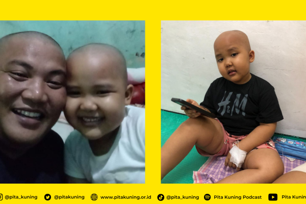 Penampilan baru Aleza dan Ayah