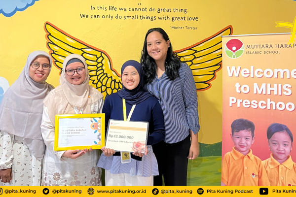 Islamic Fair 2026: Aktivitas Kreatif Murid Preschool Mutiara Harapan Islamic School Dukung Anak Pejuang Kanker Bersama Pita Kuning