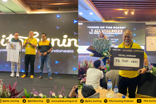 Donasi MBOIG at Royal Golf to Pita Kuning