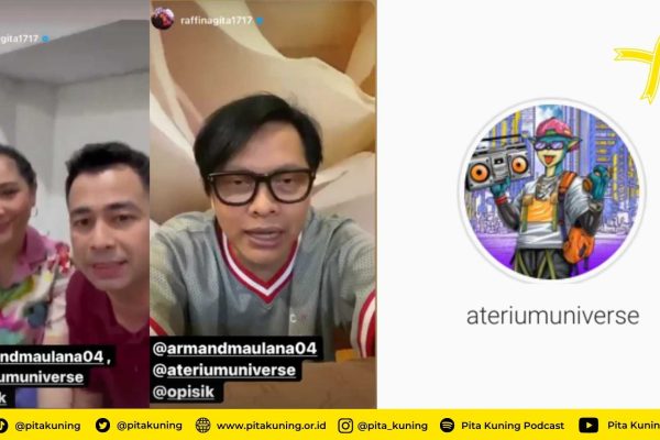 Lelang 4 NFT bersama Armand Maulana dan Raffi Nagita
