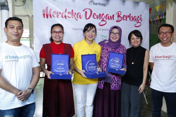 Pita Kuning Hadiri #MerdekaDenganBerbagi di Wisma Tuna Ganda Palsigunung